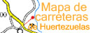 Mapa de Carreteras de Huertezuelas